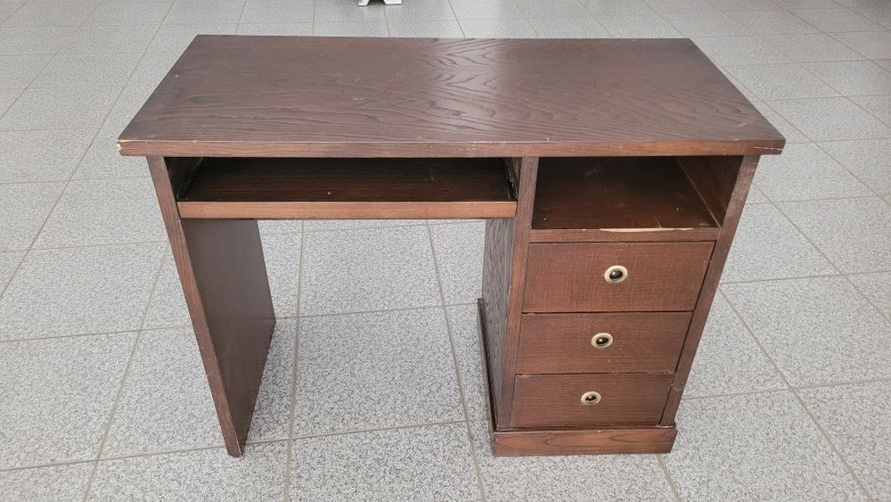 Secretária de madeira