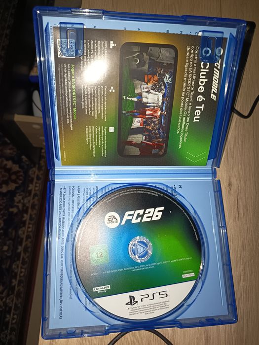 FC26 PS5 como novo