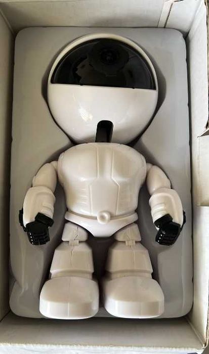 Robot Wireless IP Camera QC01 – Novo - Envio Gratuito