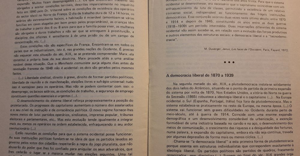 Introdução à Política anos 70 ministério da  Educação