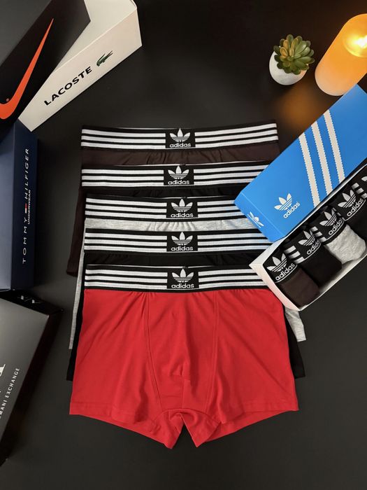 Труси чоловічі боксери мужское белье Лакоста Адідас великий вибір