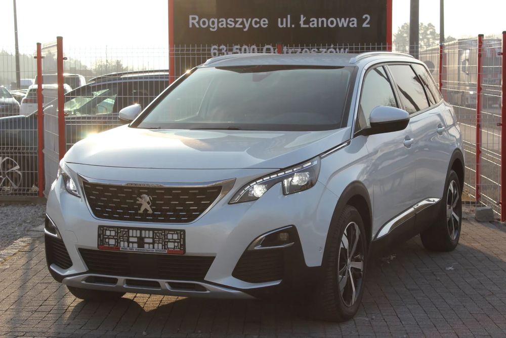 Peugeot 5008 2.0 BlueHDi 150KM - Nawigacja GPS - 7 FOTELI - Kamera cofania - Clima