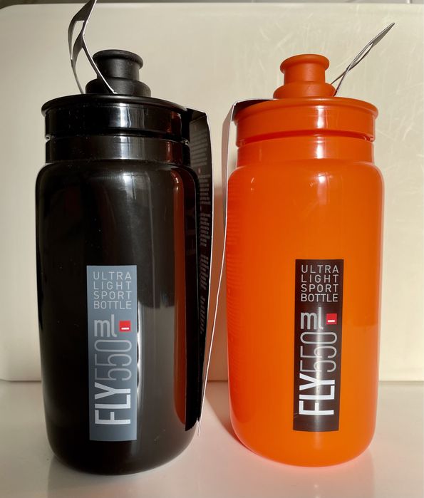 Garrafa/bidon Elite Fly para ciclismo novas.