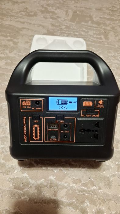 Зарядна станція 200W / LiFePO₄ / 154 Вт*год