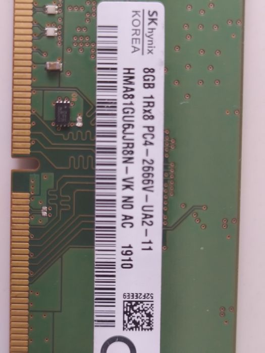 DDR4 8gb 2666mhz hynix