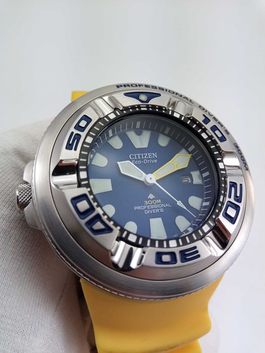 Японские 300м дайверские часы Citizen Ecozilla Eco-Drive BJ8058-06L