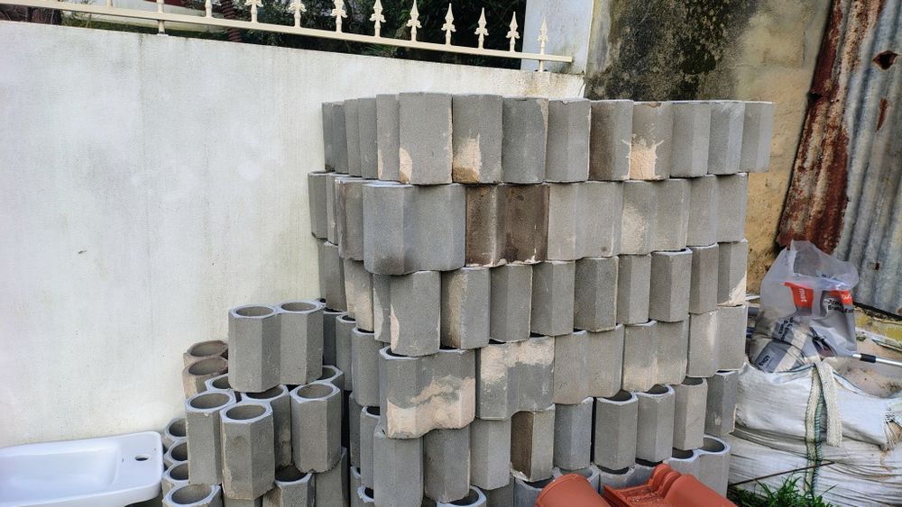 Garrafeira em cimento