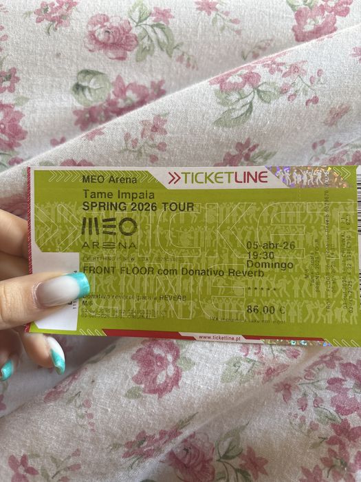 Bilhete Tame Impala Front Floor MEO Arena Lisboa