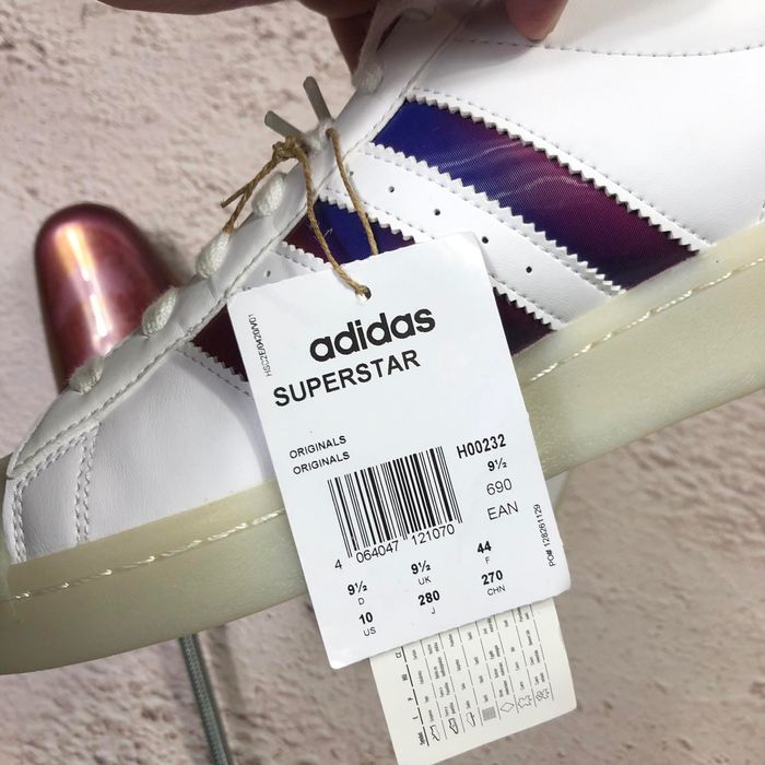 H00232 оригінал нові чоловічі кросівки adidas superstar originals