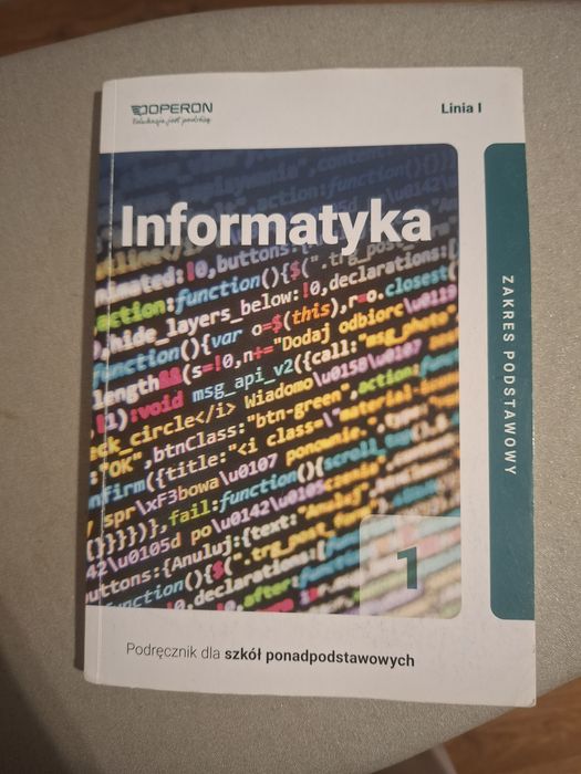 Informatyka- podręcznik dla szkół ponadpodstawowych