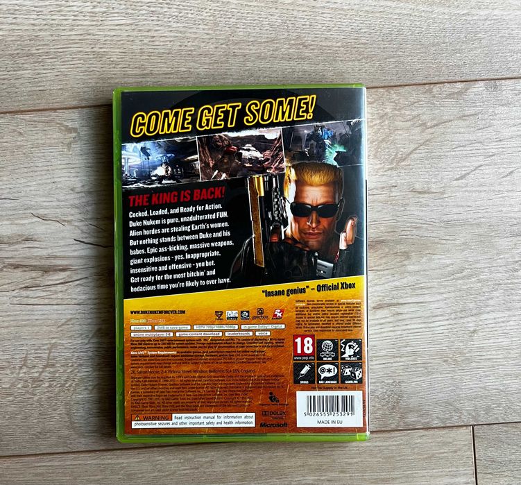 Duke Nukem Forever XBOX 360