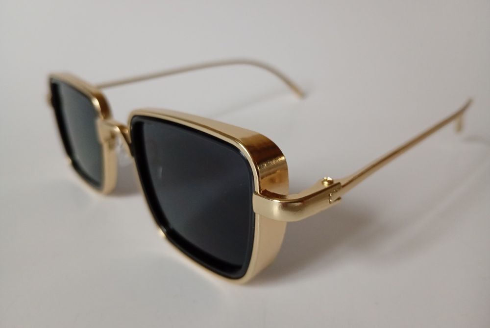 okulary przeciwsłoneczne unisex, styl steampunk, fight club