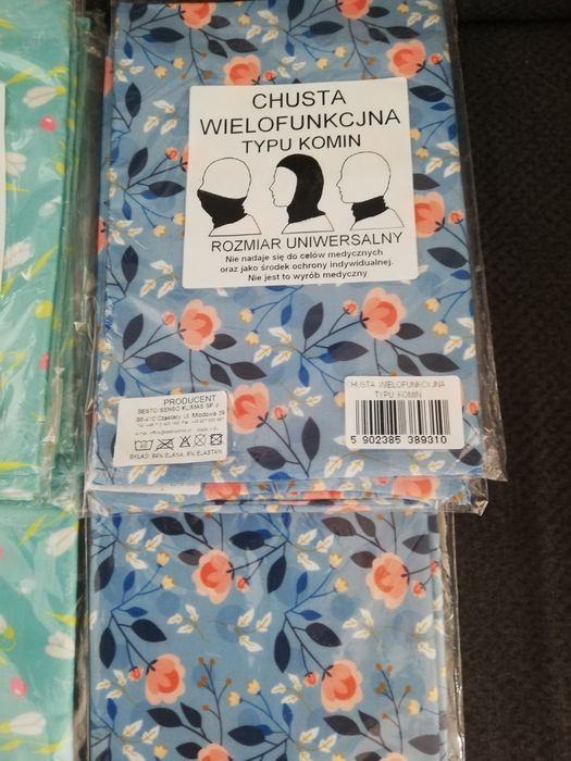 Chusta Wielofunkcyjna typu Komin