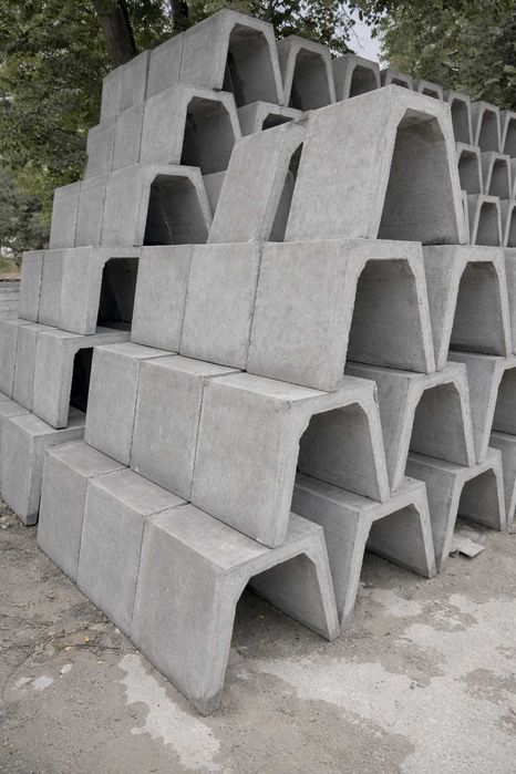 Korytka betonowe KKZ 50–74 cm Betonowe korytka odwodnieniowe liniowe