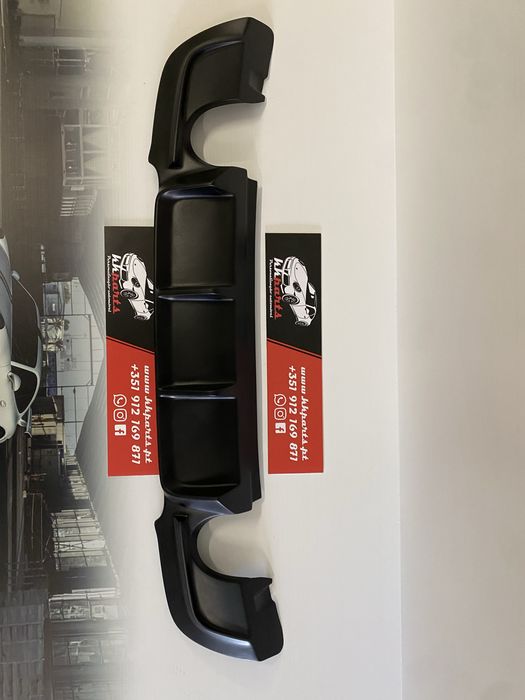 SPOILER DIFUSOR DE ESCAPE BMW SÉRIE 3 E92 E93 335 I/D DTM M PERFORMANCE AC SCHNITZER novo em caixa fabricado na Alemanha excelente qualidade  KK PARTS