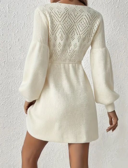 Вязана тепла сукня