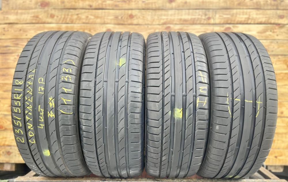 Шини літні 235/55 r18 Continental
