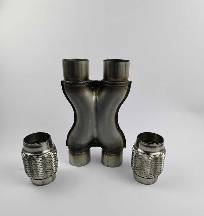 Х Пайп Вихлопної системи X pipe Икс пайп выхлоп прямоток 51мм 63мм 76мм