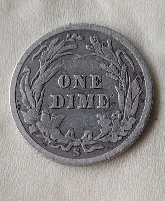 Srebrna moneta 1901 rok