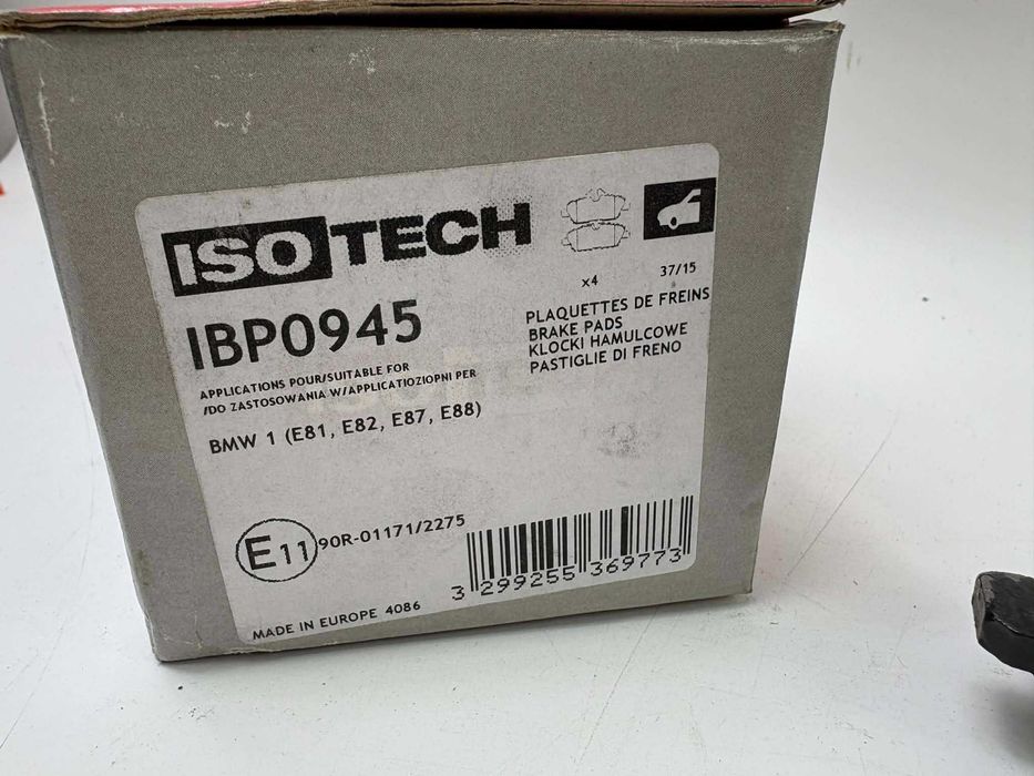 IsoTech klocki hamulcowe IBP0945 przód