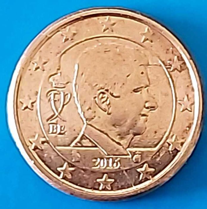1 Cêntimo de 2016 da Bélgica, Filipe I