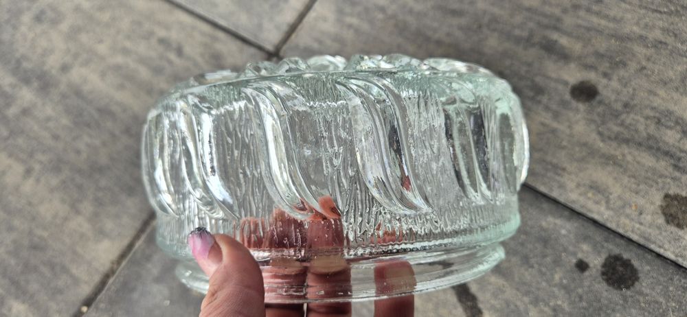 Plafon kryształ  prl zabytek loft vintage