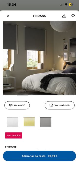 Estore Opaco Ikea