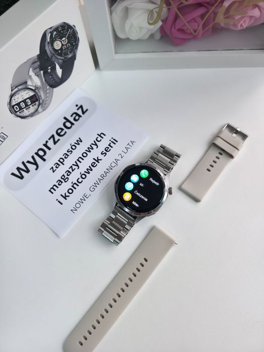 Smartwatch GT5 PRO – AMOLED, rozmowy Bluetooth,
