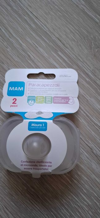 Накладки на соски МАМ розмір 1/2шт.