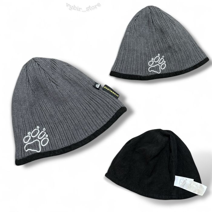 Тепла флісова шапка jack wolfskin