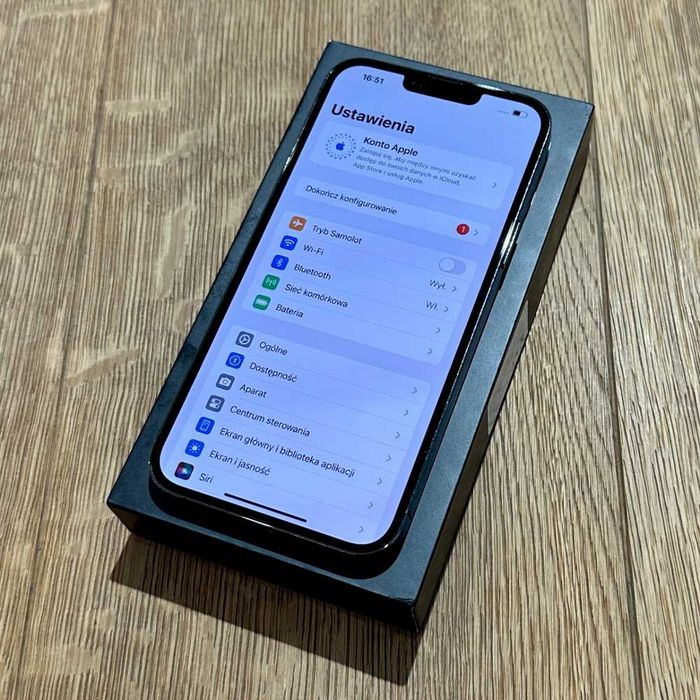  iPhone 13 Pro Max 128GB Graphite Gwarancja ROK Bardzo Dobry Bat. 100%