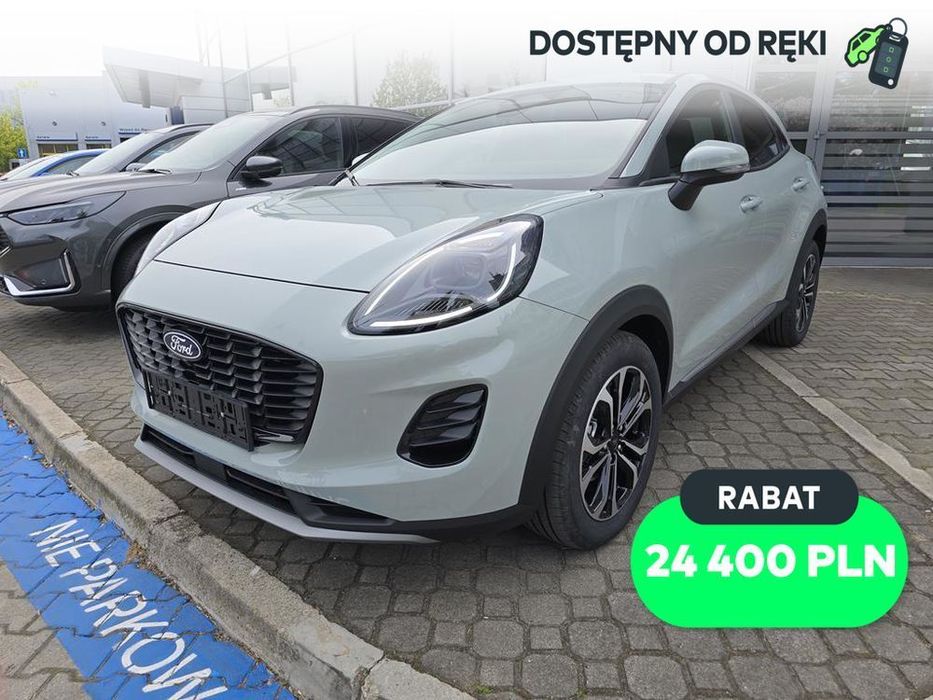 Ford Puma 1.0 EcoBoost mHEV Titanium PowerShift 125KM - Od ręki !
