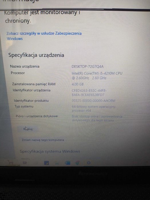 Laptop Lenovo G510