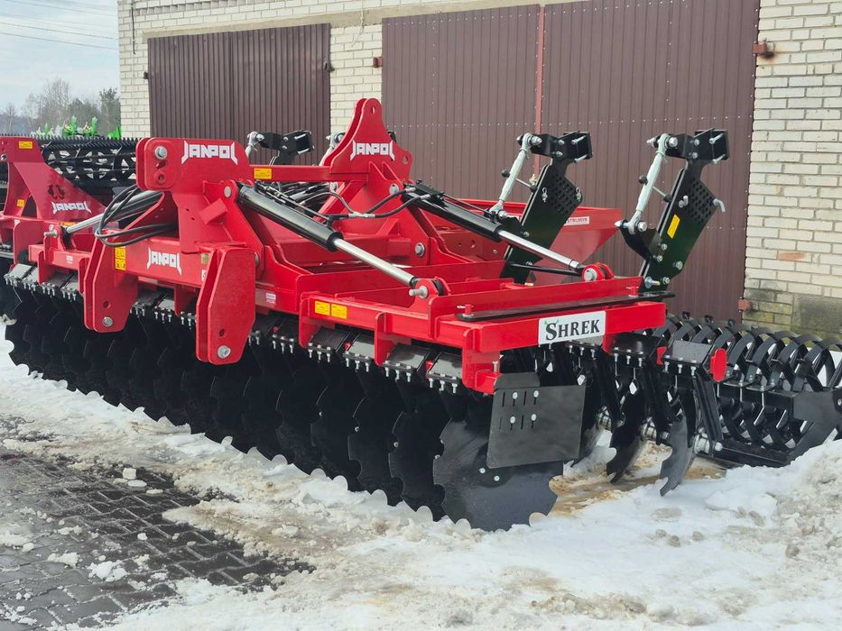 Brona Talerzowa 4,0 m Hydrauliczna Shrek Janpol