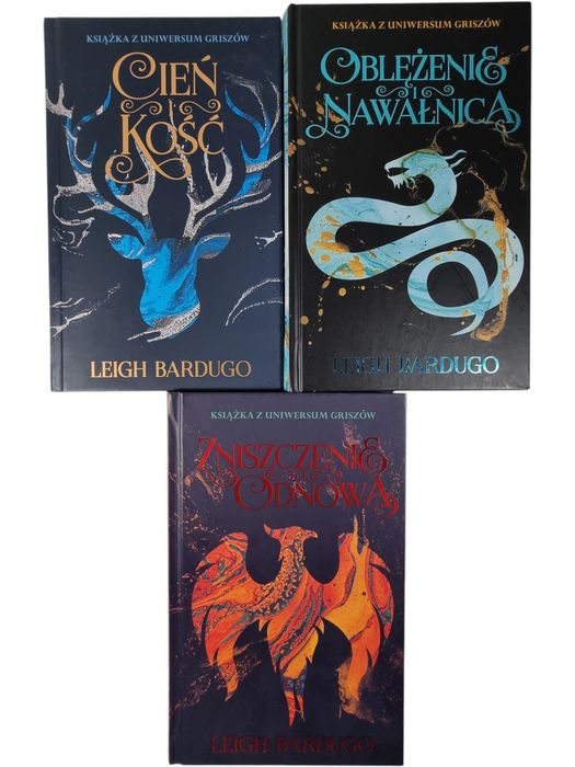TWARDE / Trylogia Grisza Tomy 1-3 / Cień i Kość / Leigh Bardugo
