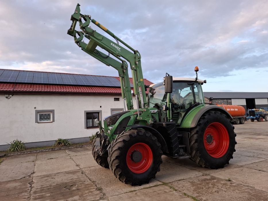 Fendt 720 vario tms z ladowaczem gps 4926 mth orginal