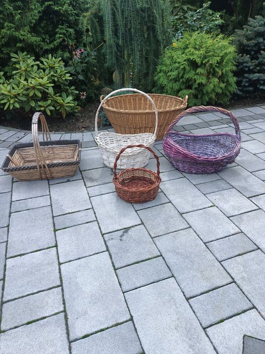 Wiklinowe kosze koszyki