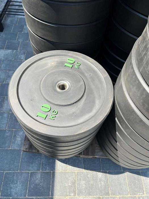 Bumper Obciążenie Gumowe 5kg 10kg 15kg 45cm 31mm na zwykłe gryfy