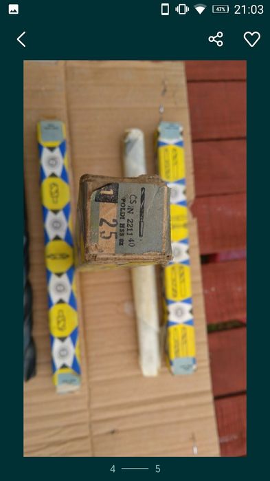 Wiertło do metalu Fi25 hss stożek