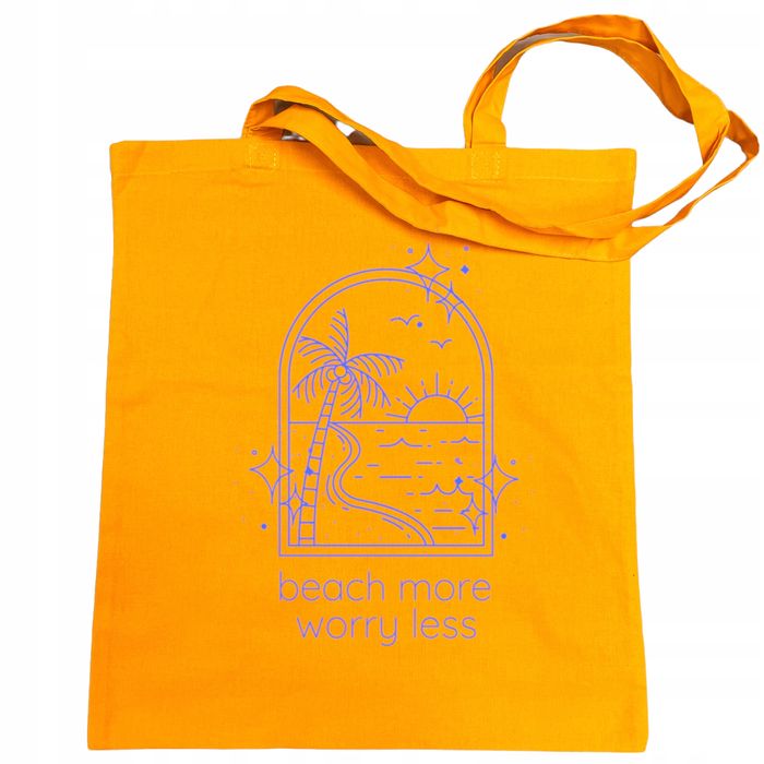 torba na zakupy nadruk lato plaża słońce