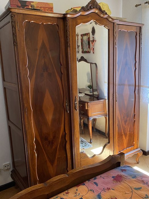 Mobília de quarto Queen Anne