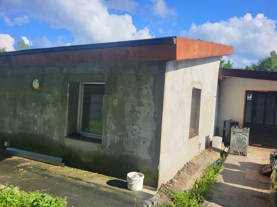 Dom oraz 35a działka z nowym garażem. Cicha spokojna okolica.