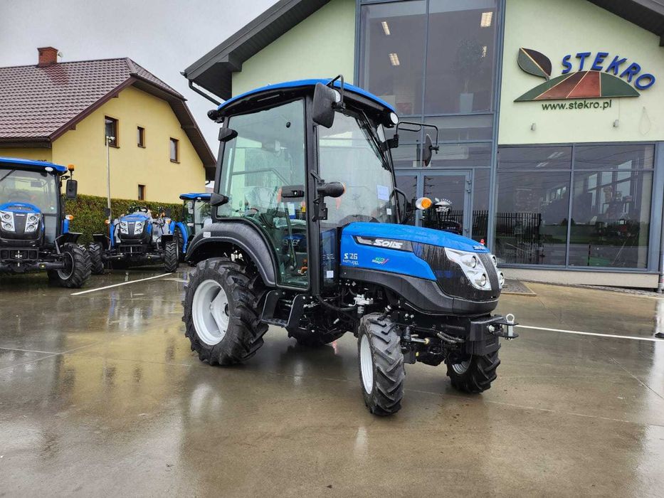 Ciągnik mini Solis S 26 4wd - HST - KABINA -  Idealny do odśnieżania