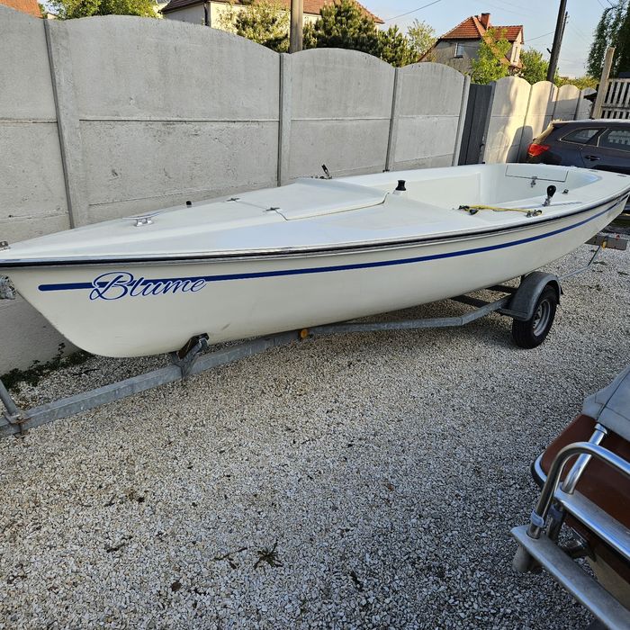 Żaglówka z Niemieckiej stoczni gruben ,Gipsy Star z przyczepami