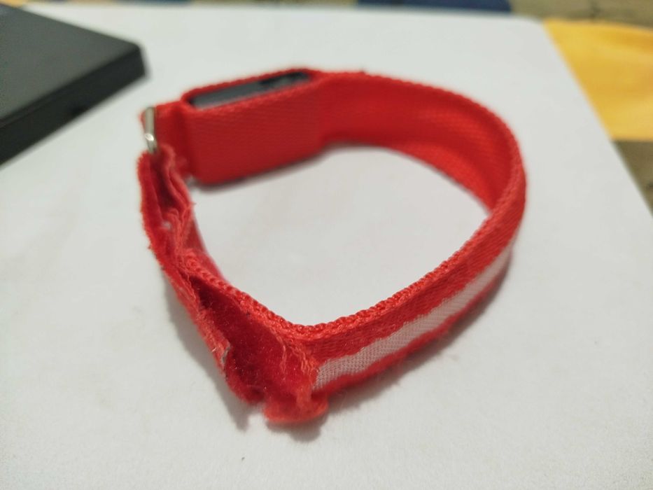 Luz Running corrida caminhada braçadeira recarregável luminosa bateria