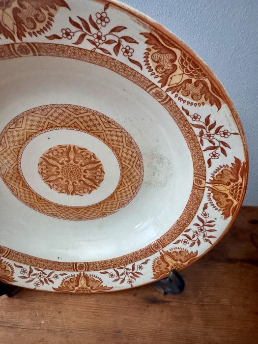 Raro prato em louça de Sacavém