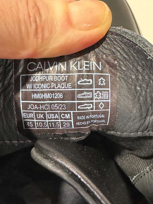 Чоботи чоловічі Calvin Klein, 45р