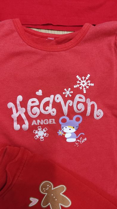 Zestaw świątecznych ubrań dla dziewczynki 98/104 paczka H&M i inne