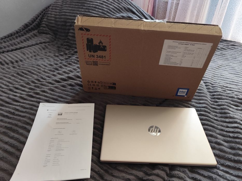 HP 15-fd0350nw IPS FullHD i3-N305 8x3,8GHz SSD 512GB  DDR4 8GB Win11   Pudełko  Gwarancja 03-2027