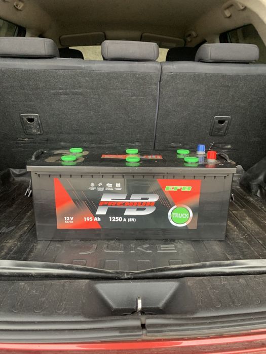 Акумулятор вантажний 190 192 195 Ah FireBall, Volt завод WESTA